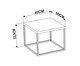 Jogo de Mesas Cube Vermont e Preto, multicolor | WestwingNow
