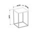 Jogo de Estantes para Closet 4 gavetas e Mesa Lateral Vermont e Preto, multicolor | WestwingNow