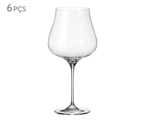 Jogo de Taças para Vinho Limosa, Transparente | WestwingNow