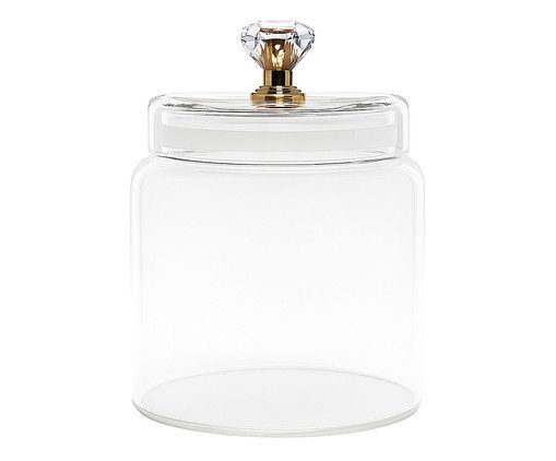 Porta Mantimento Borossilicato Queen, Transparente | WestwingNow