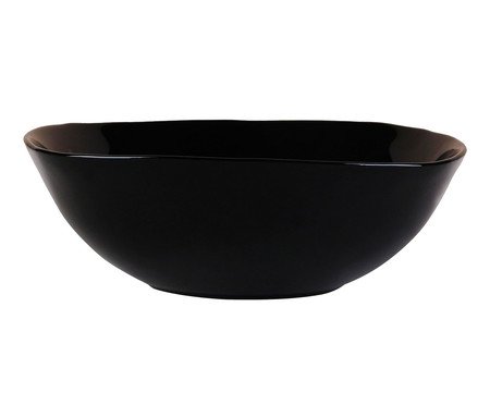 Bowl de Vidro Opalino Dama Preto | Westwing