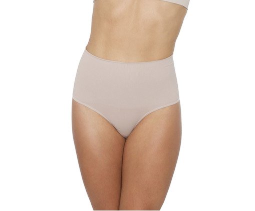 Calcinha Control Dupla Base, beige | WestwingNow