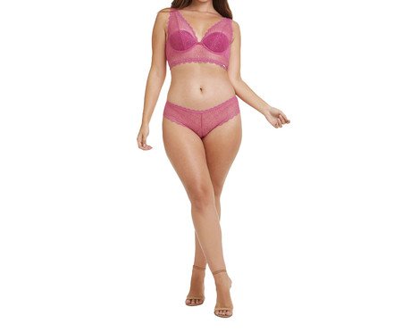Calcinha Geometric Brasileira Fucsia | Westwing