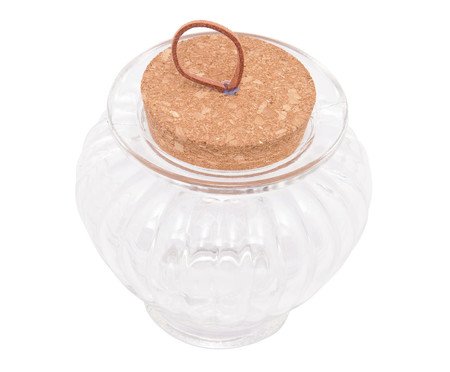 Pote com Tampa de Rolha e Puxador Classic 300ml | Westwing