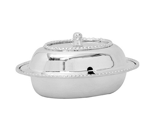 Mantegueira Linn Prata, Prata ou Metálico | WestwingNow