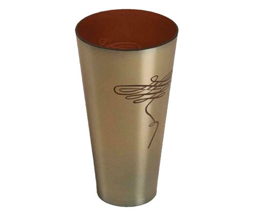 Vaso Cromo, Dourado | WestwingNow