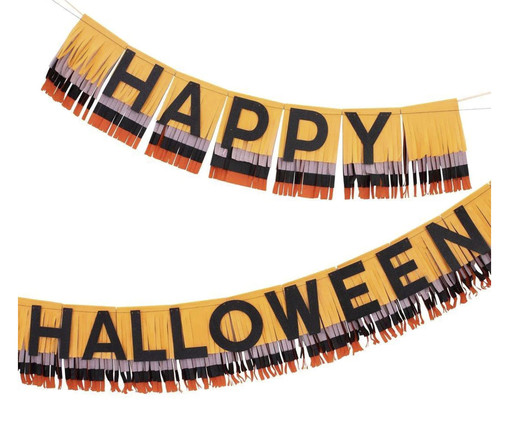 Guirlanda Franjas Halloween Colorido, multicolor | WestwingNow