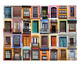 Placa de Madeira Doors, Multicolorido | WestwingNow