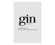 Placa de Madeira Gin, Multicolorido | WestwingNow