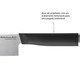 Faca Santoku com Bainha em Inox Ka, Preto | WestwingNow