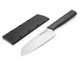 Faca Santoku com Bainha em Inox Ka, Preto | WestwingNow