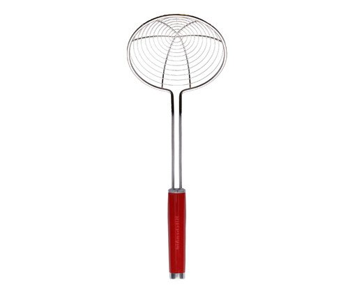 Escumadeira em Inox Dusky Vermelha, Vermelho | WestwingNow