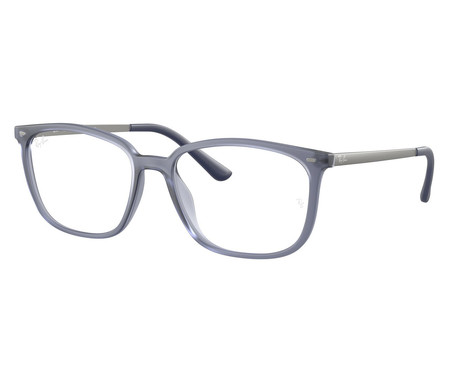 Armação Óculos de Grau Ray-Ban RX7245L 8182 Azul