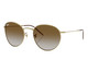 Óculos de Sol Ray-Ban Round Reverse RBR0103S 001 CB Ouro, gold | WestwingNow