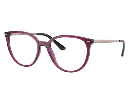 Armação Óculos de Grau Ray-Ban RX7246L 8387 Violeta