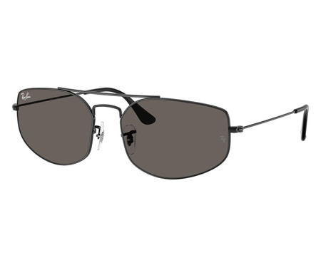 Óculos de Sol Ray-Ban Explorer 5 002 B1 Preto Lente Cinza Escuro