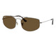 Óculos de Sol Ray-Ban Explorer 5 RB3845 004 57 Cinza, grey | WestwingNow