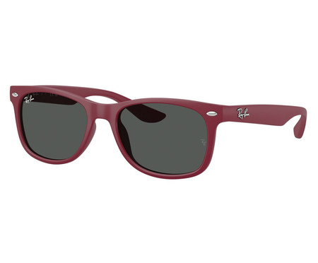 Óculos de Sol Ray-Ban Junior New Wayfarer Cinza Lente Azul Escuro