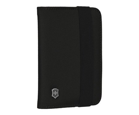 Porta Passaporte Preto Nylon Rfid | Westwing