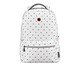 Mochila Coração Wenger Colleague White Heart Print Branca, Colorido | WestwingNow