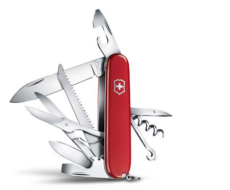 Canivete em Inox Huntsman 15F Vermelho | Westwing
