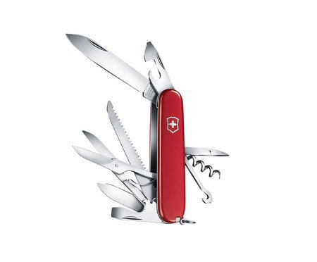 Canivete em Inox Huntsman 15F Vermelho | Westwing