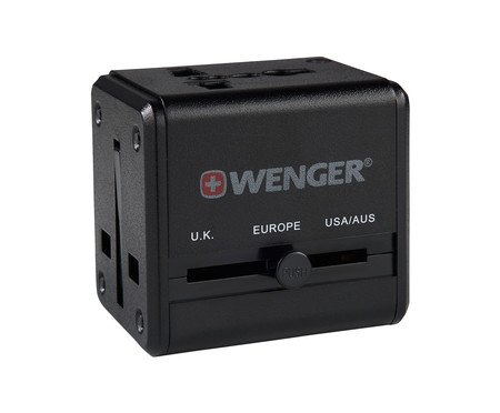 Adaptador de Tomadas Universal com Usb Wenger