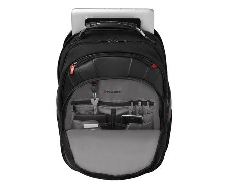 Mochila Wenger Pegasus Preta e Cinza | Westwing
