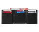 Carteira em Couro Victorinox Altius Alox Tri Fold Preta, Colorido | WestwingNow
