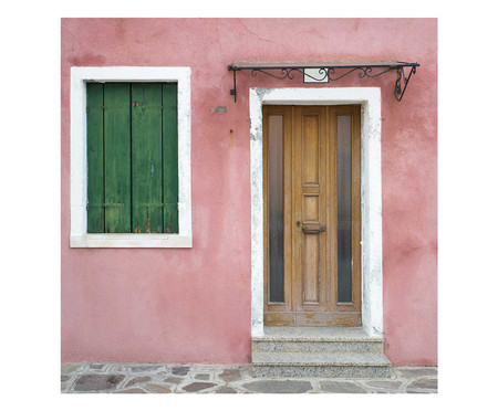 Placa de Madeira Door