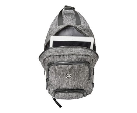 Bolsa Lateral Wenger Lifestyle Cinza | Westwing