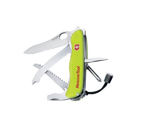 Canivete em Inox Rescue Fosforecente Amarelo, Colorido | WestwingNow