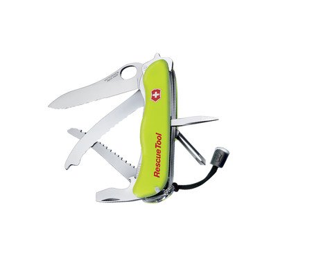 Canivete em Inox Rescue Fosforecente Amarelo | Westwing