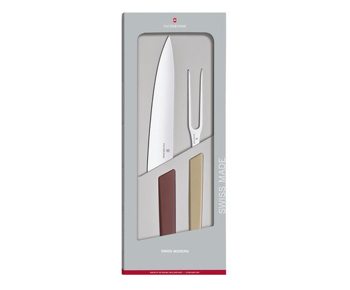 Jogo de Facas em Inox Swiss Modern Color, Colorido | WestwingNow