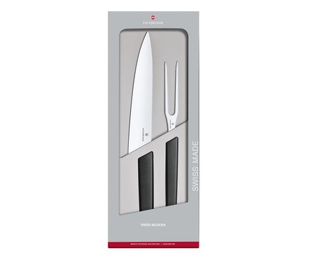Jogo de Facas em Inox Swiss Modern Black