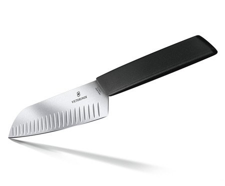 Faca em Inox Swiss Modern Santoku Blac | Westwing