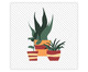Placa de Madeira Vasos de Plantas, Multicolorido | WestwingNow