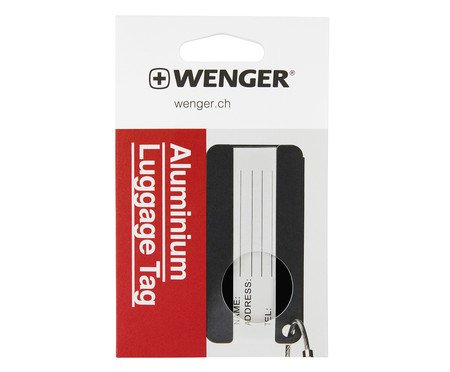 Etiqueta de Identificação Aluminium Preta | Westwing