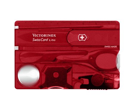 Swisscard em Inox Lite Vermelho Translúcido | Westwing
