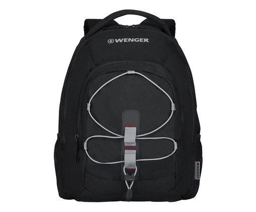 Mochila para Laptop Wenger Mars Preta e Cinza, Colorido | WestwingNow