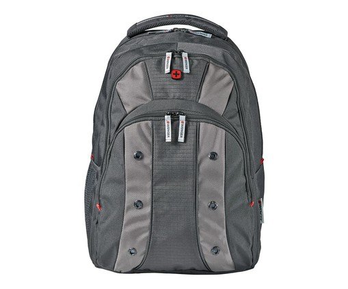 Mochila para Laptop Wenger Upload Essential Preta e Cinza, Colorido | WestwingNow