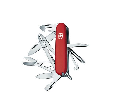 Canivete em Inox Deluxe Tinker Vermelho, Colorido | WestwingNow