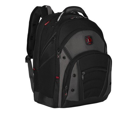 Mochila Wenger Synergy Cinza e Preta | Westwing