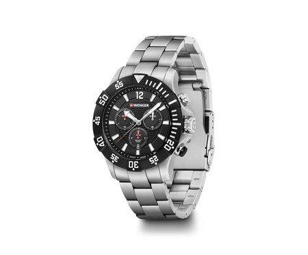 Relógio em Inox Wenger Seaforce Chrono I Preto | Westwing