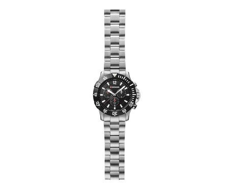 Relógio em Inox Wenger Seaforce Chrono I Preto | Westwing