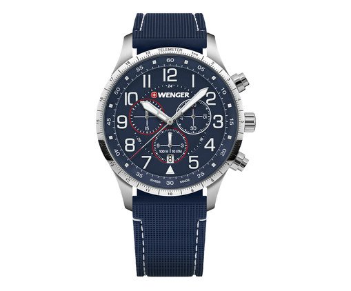 Relógio Wenger Attitude Chrono Azul, Colorido | WestwingNow