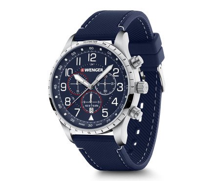 Relógio Wenger Attitude Chrono Azul | Westwing