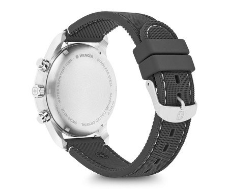Relógio Wenger Attitude Chrono Retrô Preto | Westwing