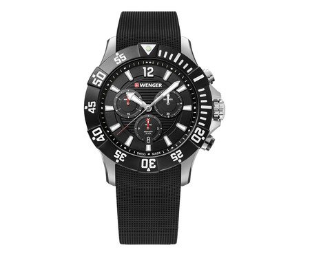 Relógio Wenger Seaforce Chrono Preto | Westwing