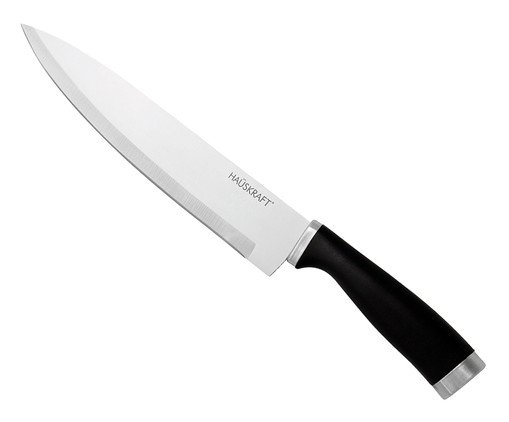 Faca para Carne em Inox Collins 8'' - Preta, Preto | WestwingNow
